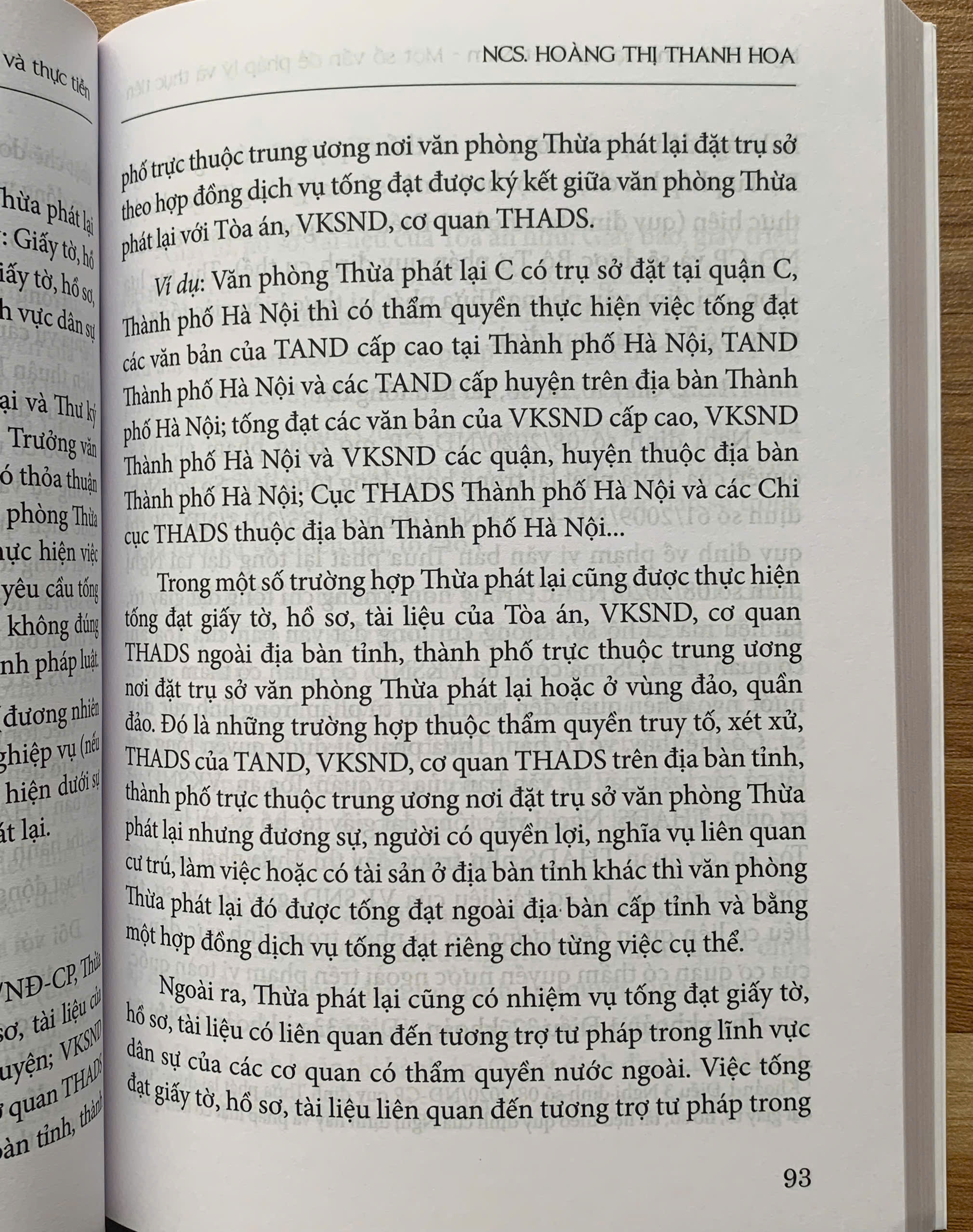 Nghề Thừa phát lại tại Việt Nam – Một số vấn đề pháp lý và thực tiễn (Tái bản lần thứ nhất) - Ảnh 15