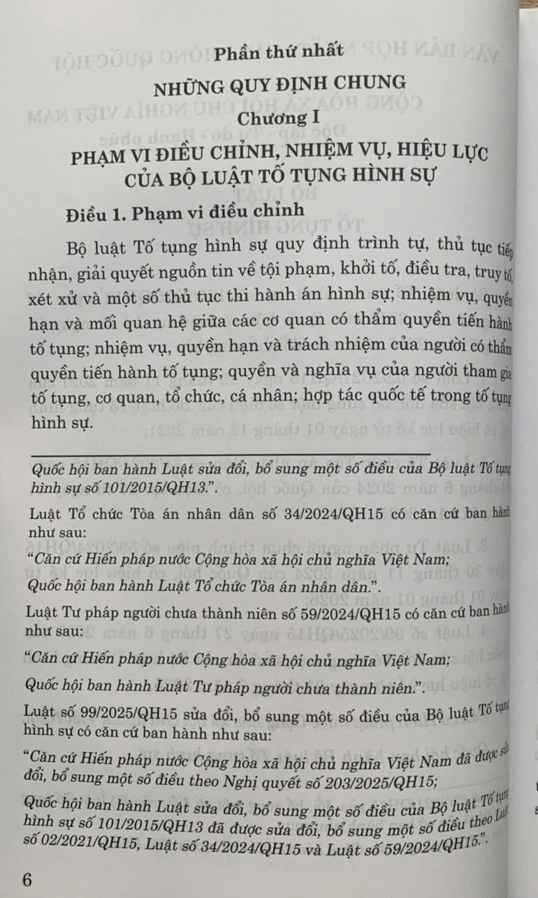 Bộ Luật Tố tụng Hình sự (Hiện hành) - Ảnh 4