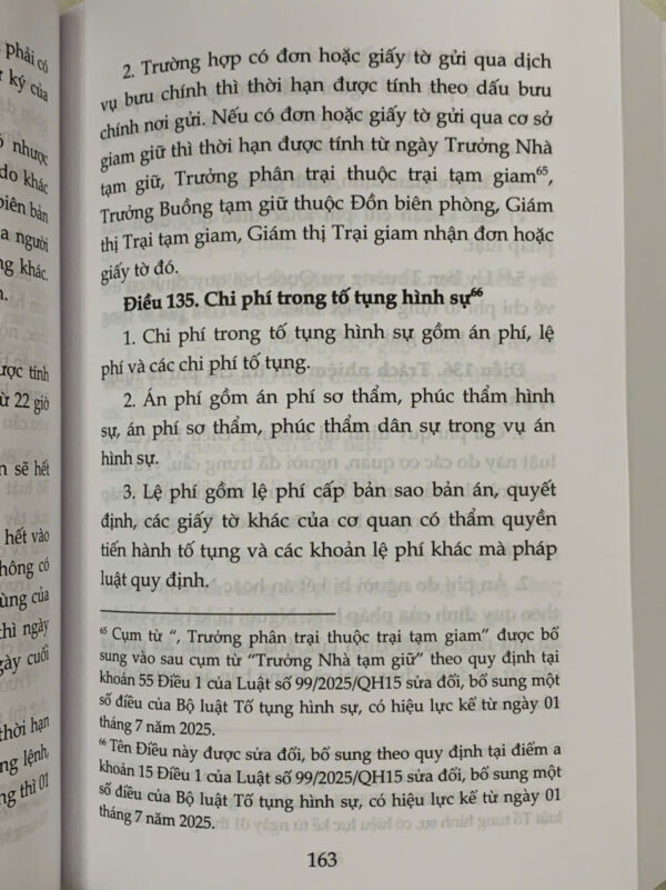 Bộ luật tố tụng hình sự năm 2015 (sửa đổi, bổ sung năm 2021, 2024, 2025) - Ảnh 5