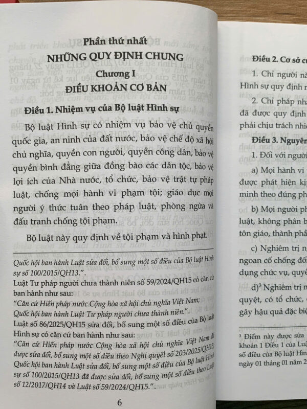 Bộ luật Hình sự năm 2015 (sửa đổi, bổ sung năm 2017, 2024, 2025) - Ảnh 5