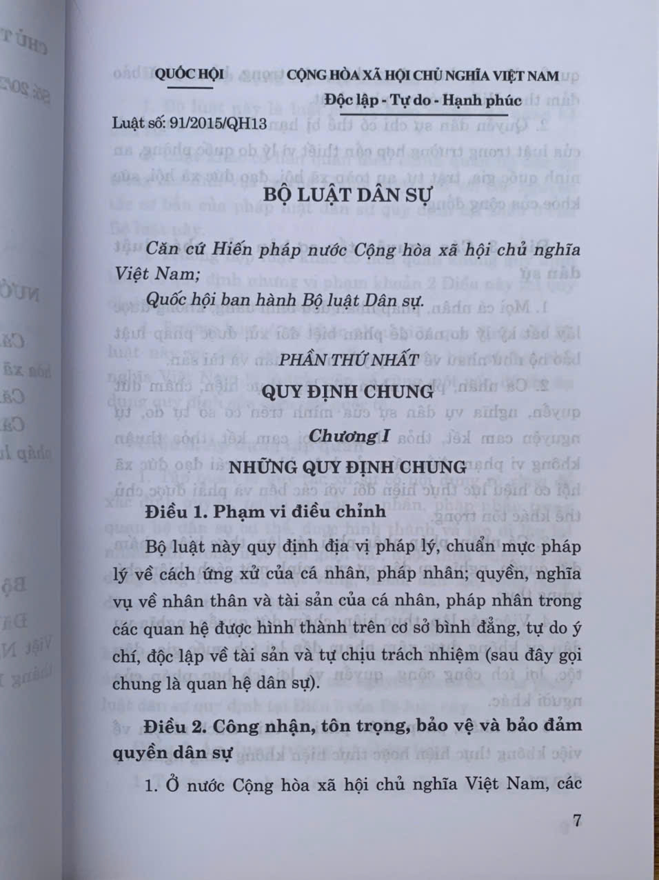 Bộ luật dân sự 2015 (NXB Chính trị Quốc gia Sự thật, phát hành 09/2025) - Ảnh 6