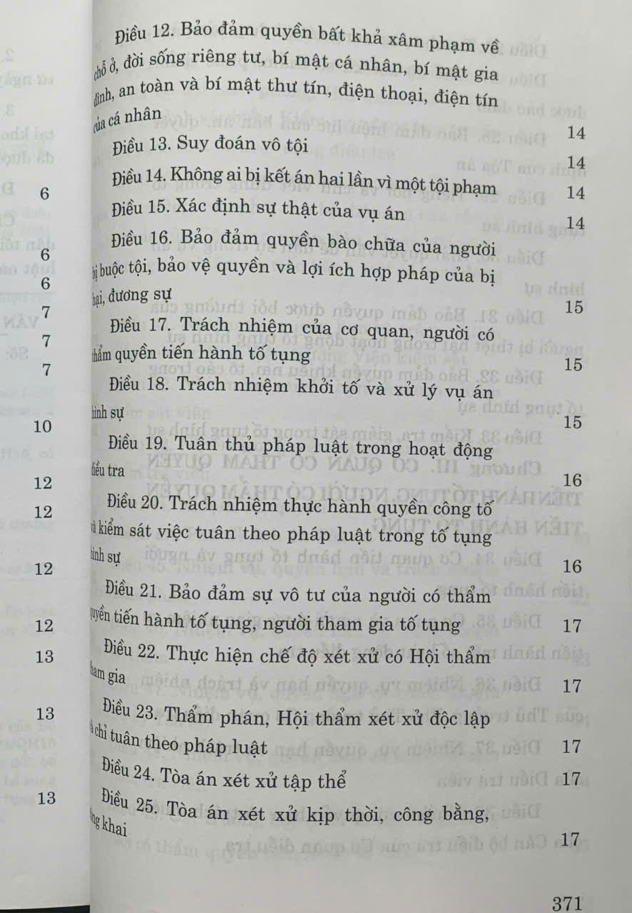 Bộ Luật Tố tụng Hình sự (Hiện hành) - Ảnh 7