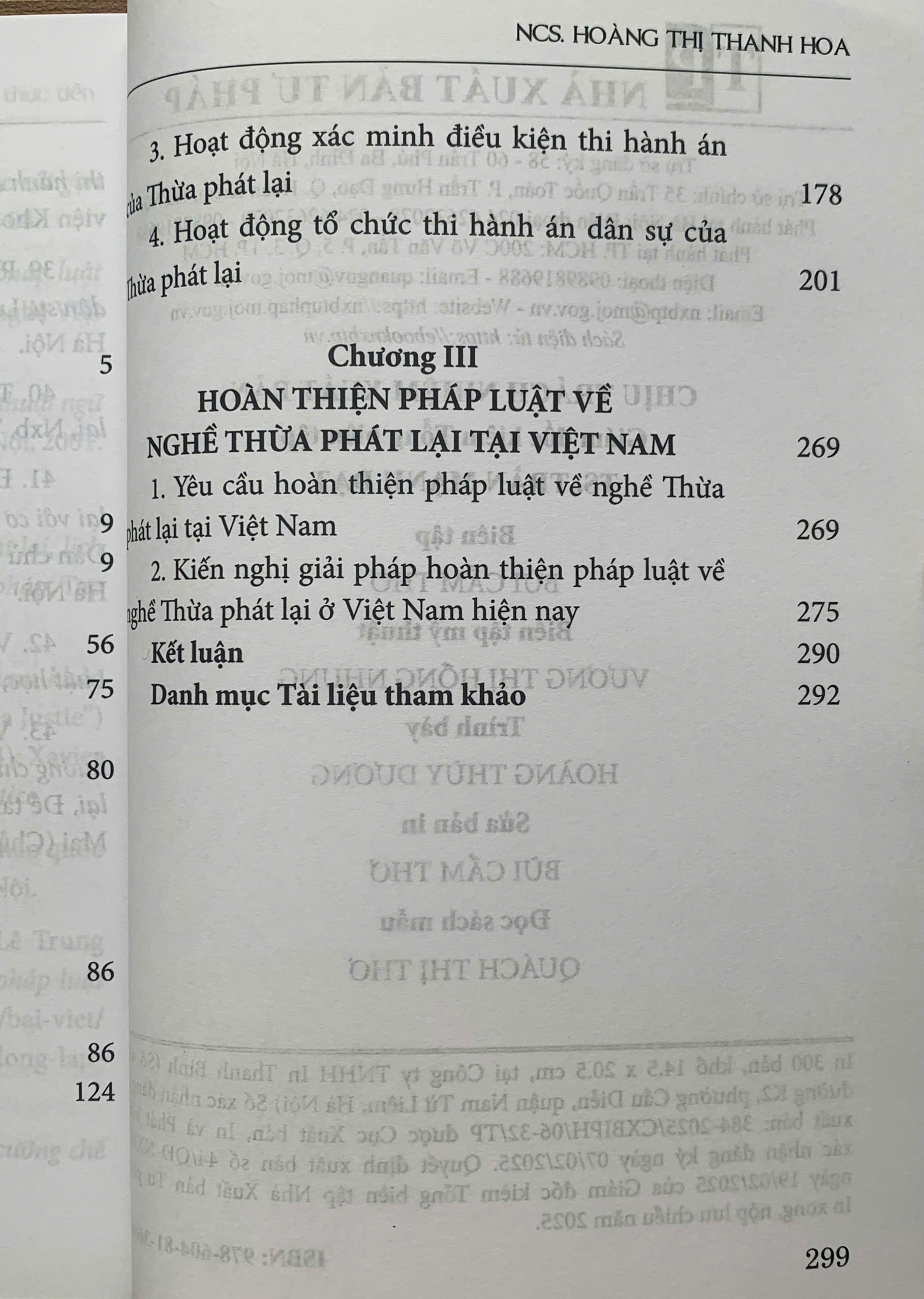 Nghề Thừa phát lại tại Việt Nam – Một số vấn đề pháp lý và thực tiễn (Tái bản lần thứ nhất) - Ảnh 7