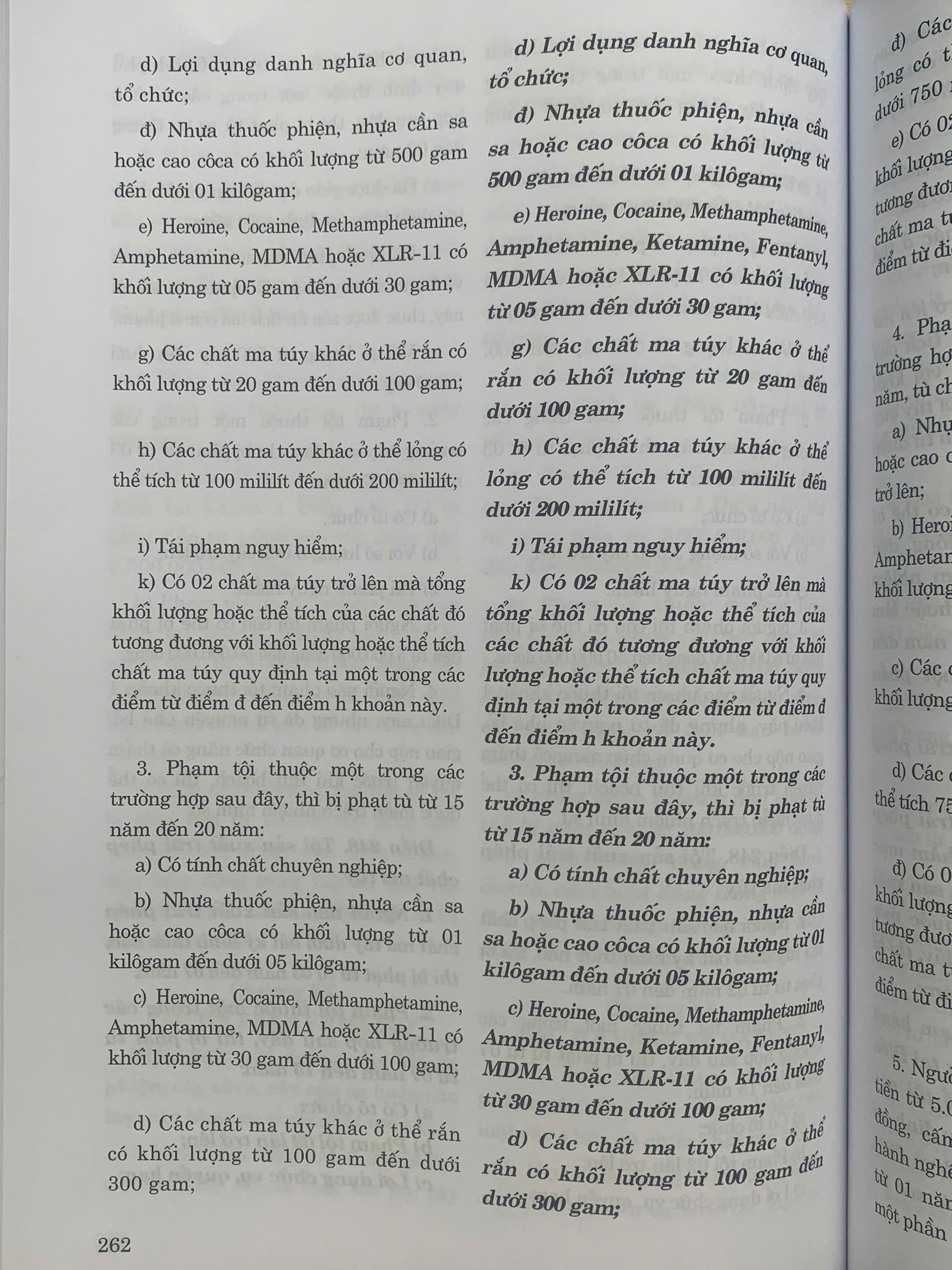 So sánh Bộ luật Hình sự năm 2015 qua các lần sửa đổi, bổ sung (năm 2017, 2024, 2025) - Ảnh 16