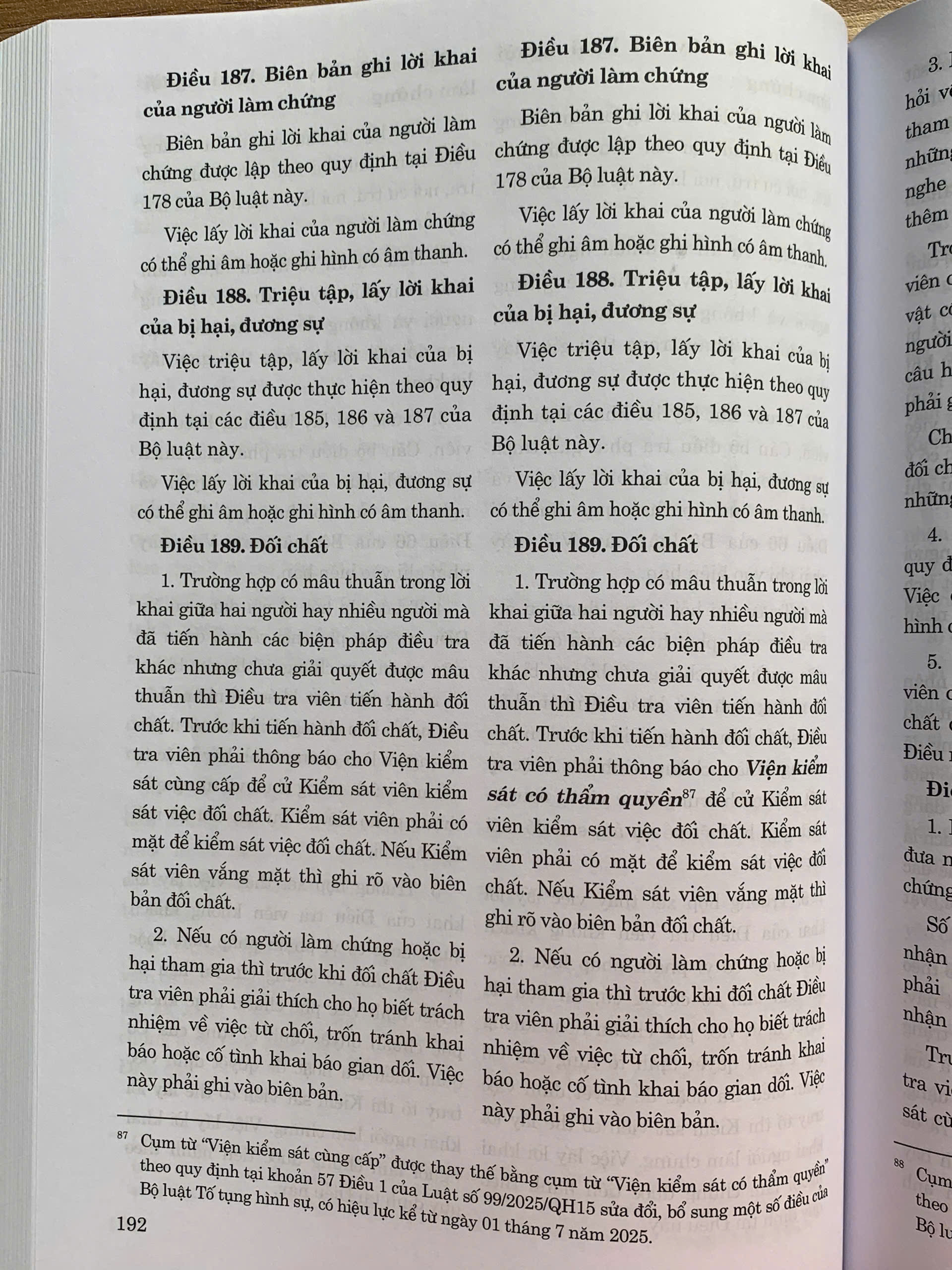 So sánh Bộ luật Tố tụng hình sự năm 2015 qua các lần sửa đổi, bổ sung (năm 2021, 2024, 2025) - Ảnh 6