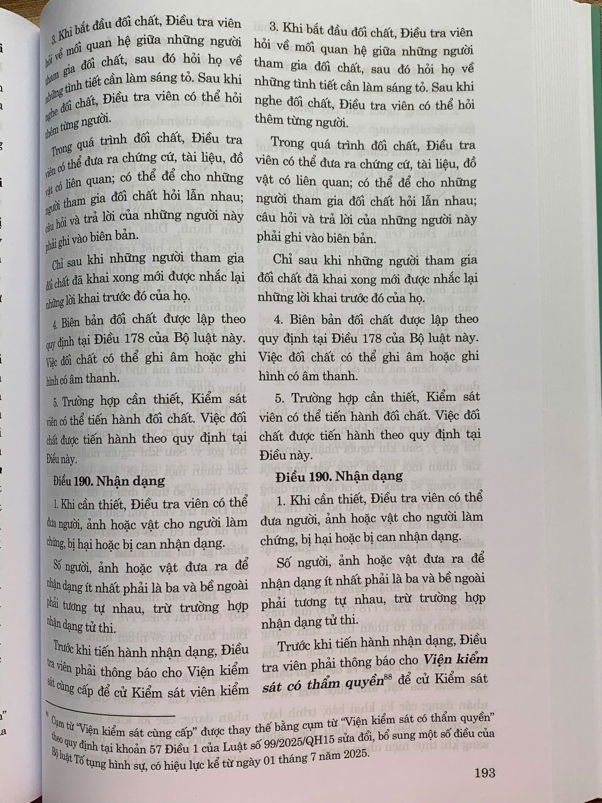 So sánh Bộ luật Tố tụng hình sự năm 2015 qua các lần sửa đổi, bổ sung (năm 2021, 2024, 2025) - Ảnh 7