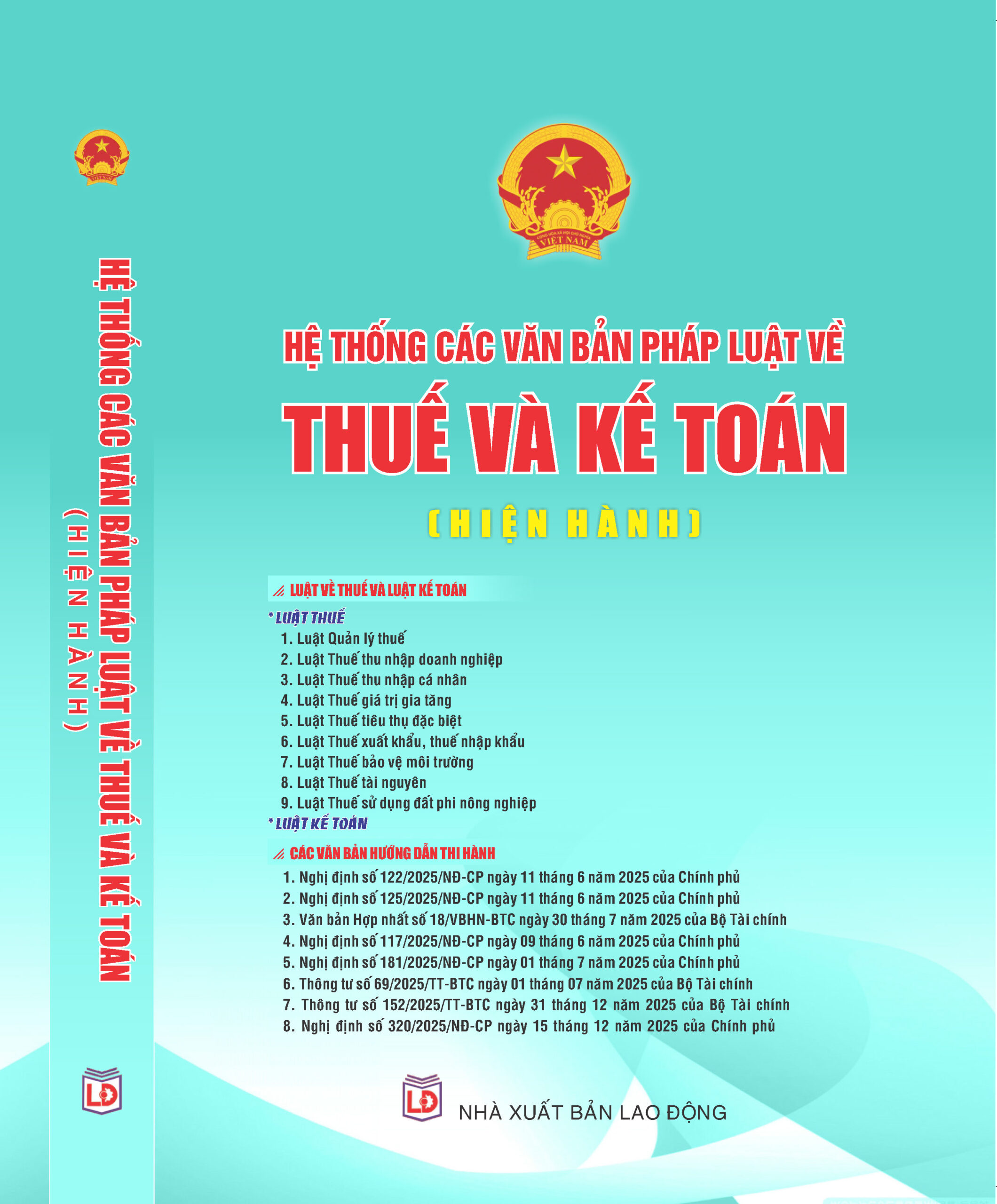 Hệ thống các văn bản pháp luật về thuế và kế toán (hiện hành) - Ảnh 2