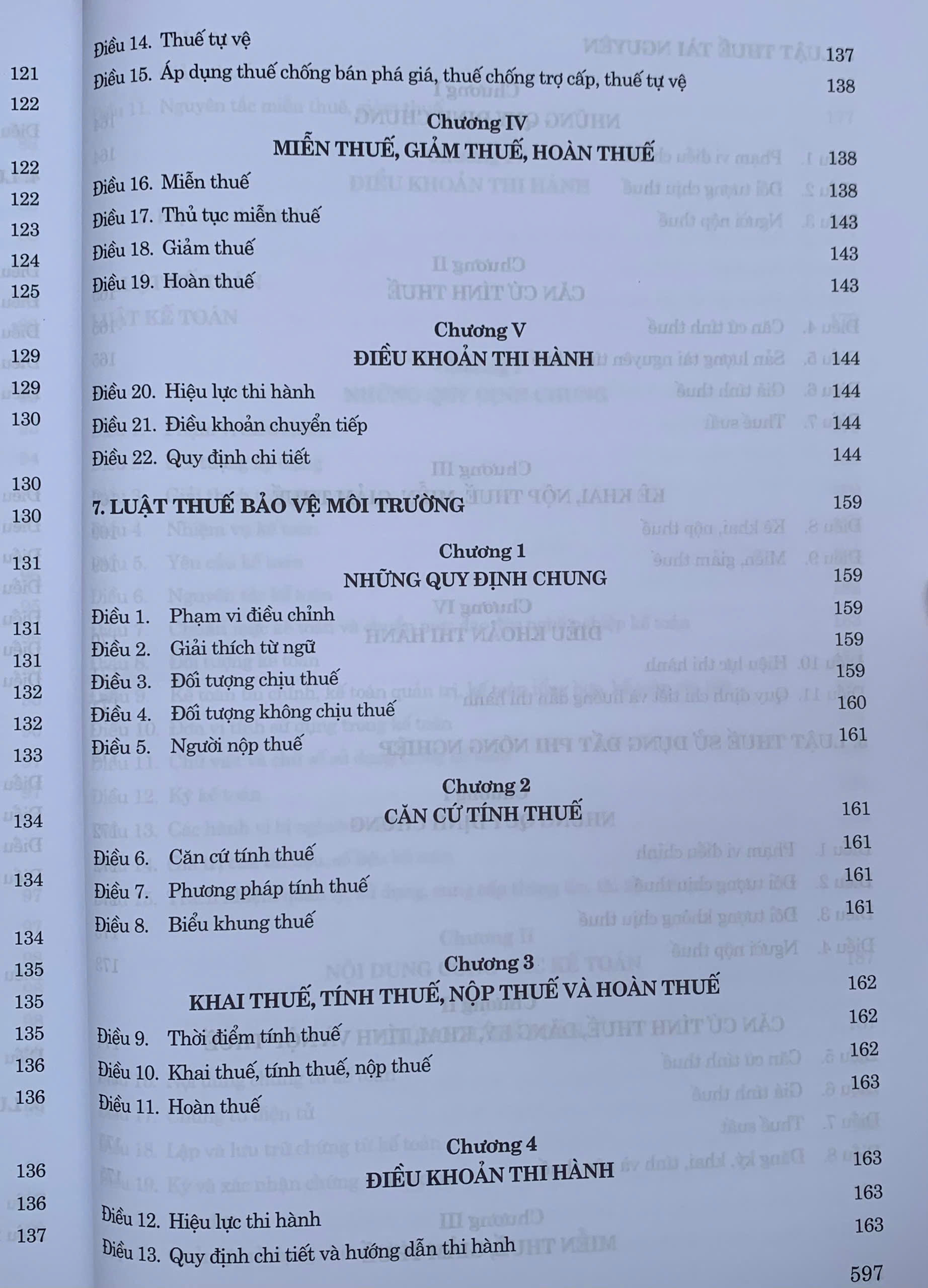 Hệ thống các văn bản pháp luật về thuế và kế toán (hiện hành) - Ảnh 7