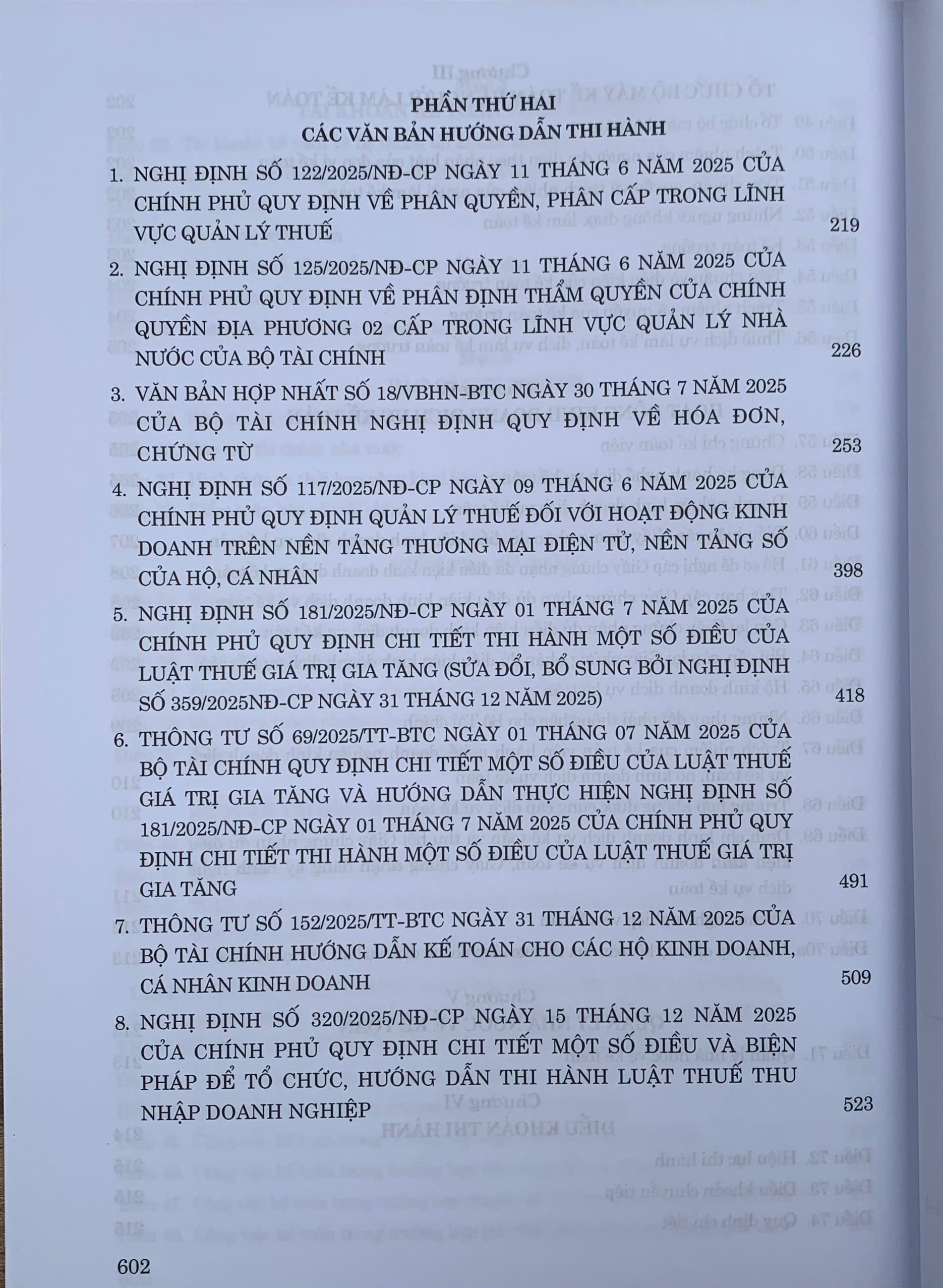 Hệ thống các văn bản pháp luật về thuế và kế toán (hiện hành) - Ảnh 10