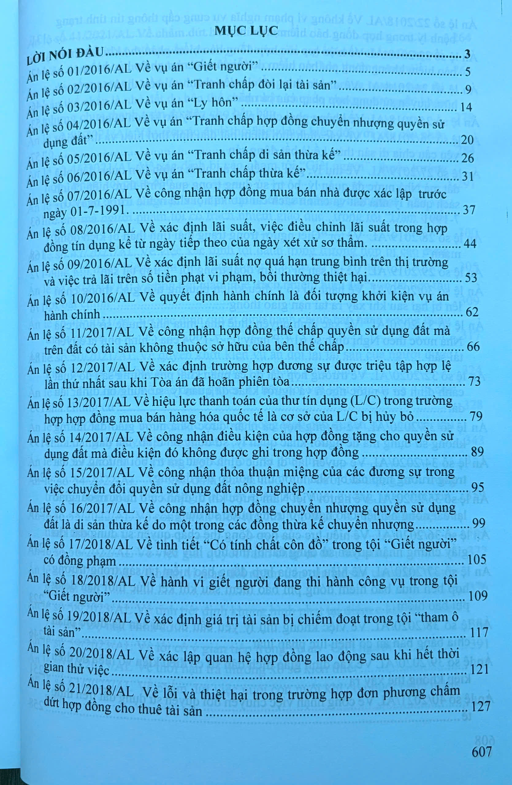 Hệ thống 90 án lệ Việt Nam hiện hành - Ảnh 2