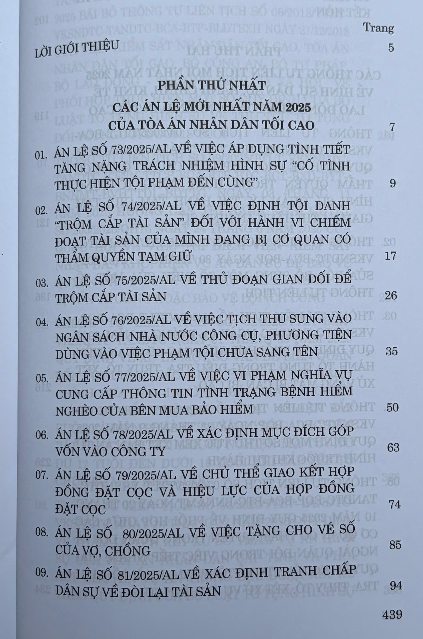 Các Thông tư liên tịch, án lệ mới nhất của Hội đồng thẩm phán Tòa án nhân dân tối cao - Ảnh 4