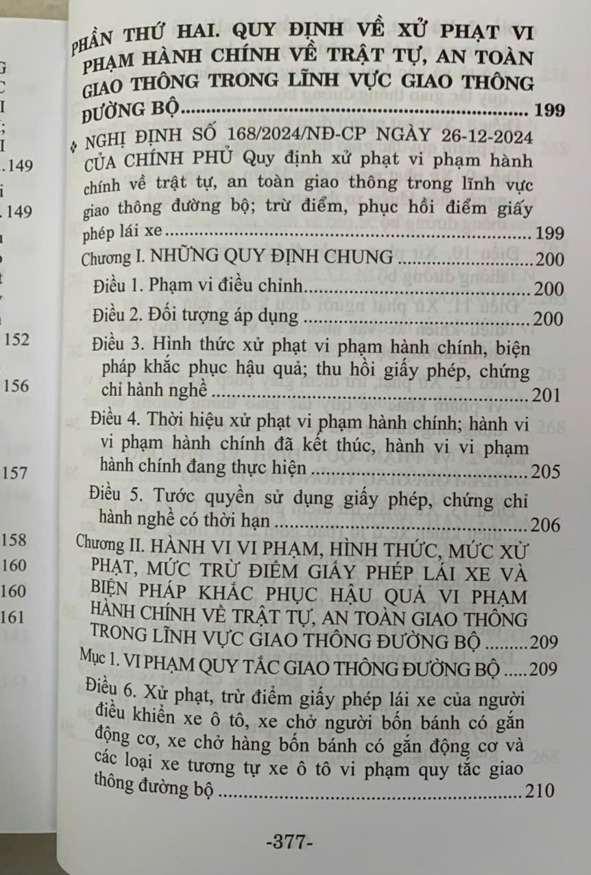Nghị định số 168/2024/NĐ-CP quy định xử phạt vi phạm hành chính về trật tự, an toàn giao thông trong lĩnh vực giao thông đường bộ - Luật Trật tự, an toàn giao thông đường bộ và văn bản hướng dẫn thi hành - Ảnh 4