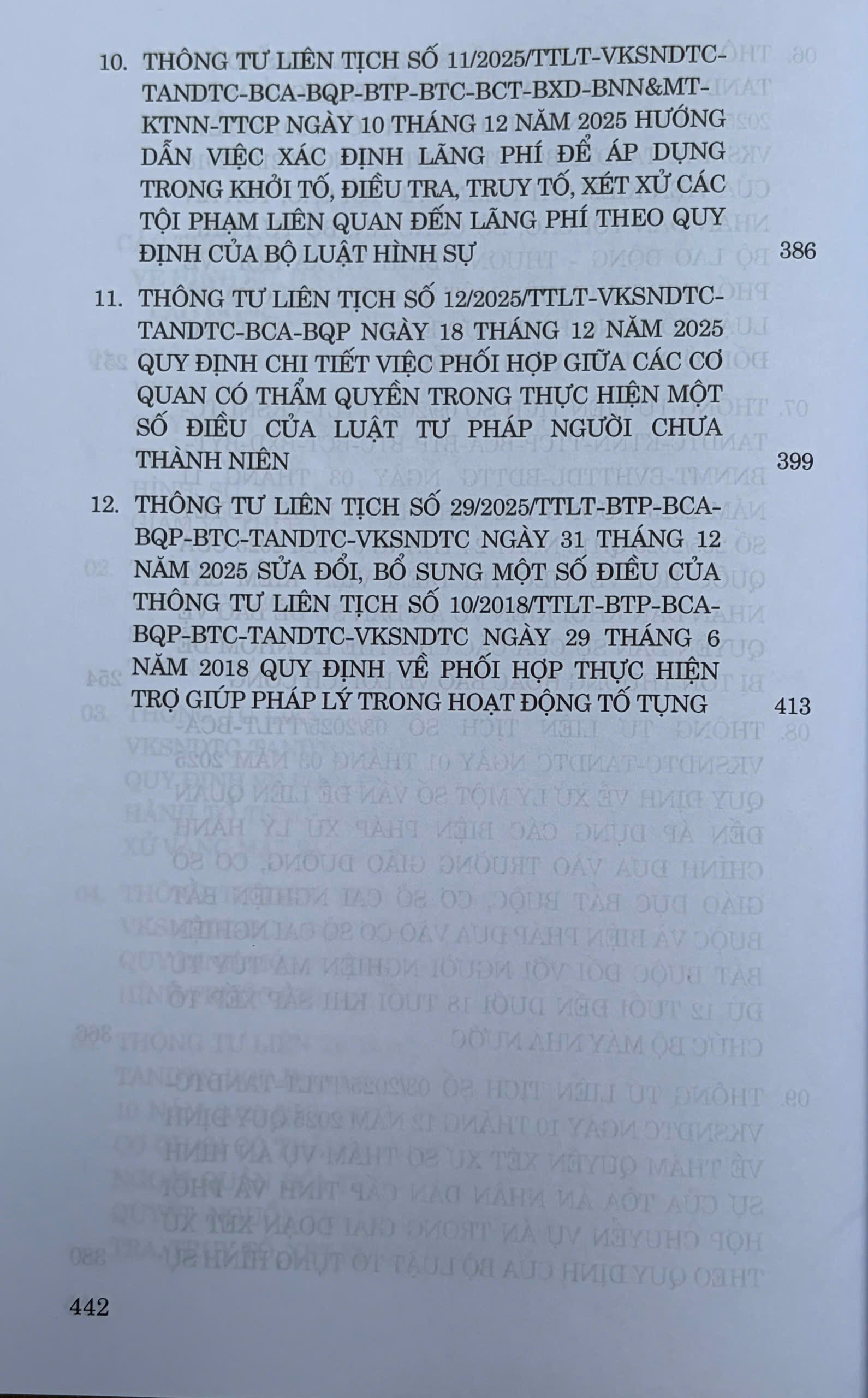 Các Thông tư liên tịch, án lệ mới nhất của Hội đồng thẩm phán Tòa án nhân dân tối cao - Ảnh 7