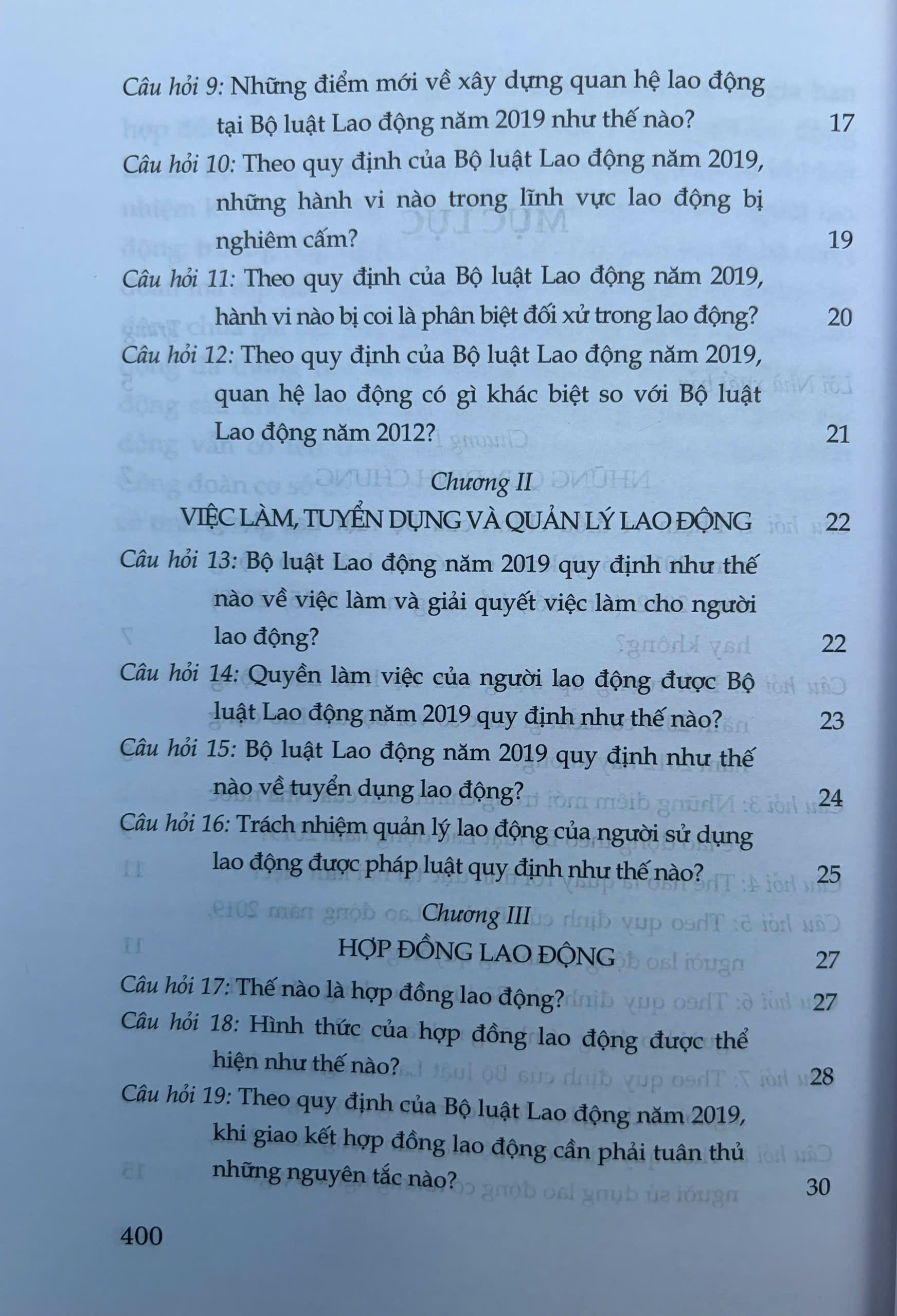 Sách- Hỏi - đáp Bộ luật Lao động (hiện hành- xuất bản lần thứ hai, có sửa chữa, bổ sung) - Ảnh 12