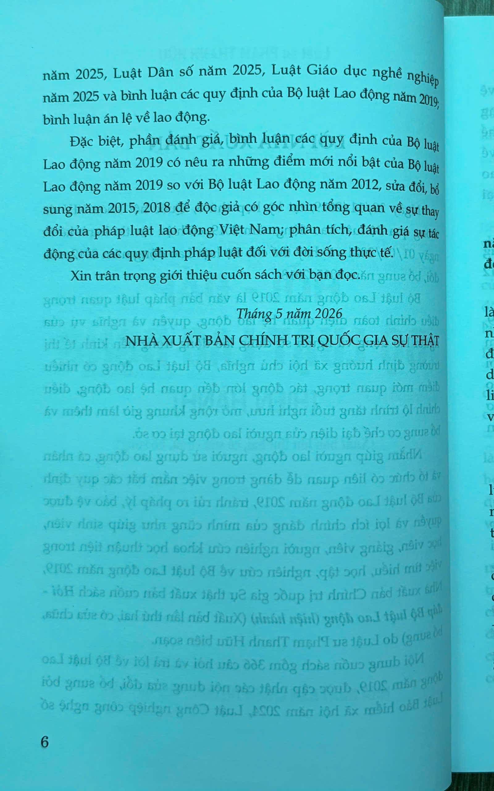 Sách- Hỏi - đáp Bộ luật Lao động (hiện hành- xuất bản lần thứ hai, có sửa chữa, bổ sung) - Ảnh 3