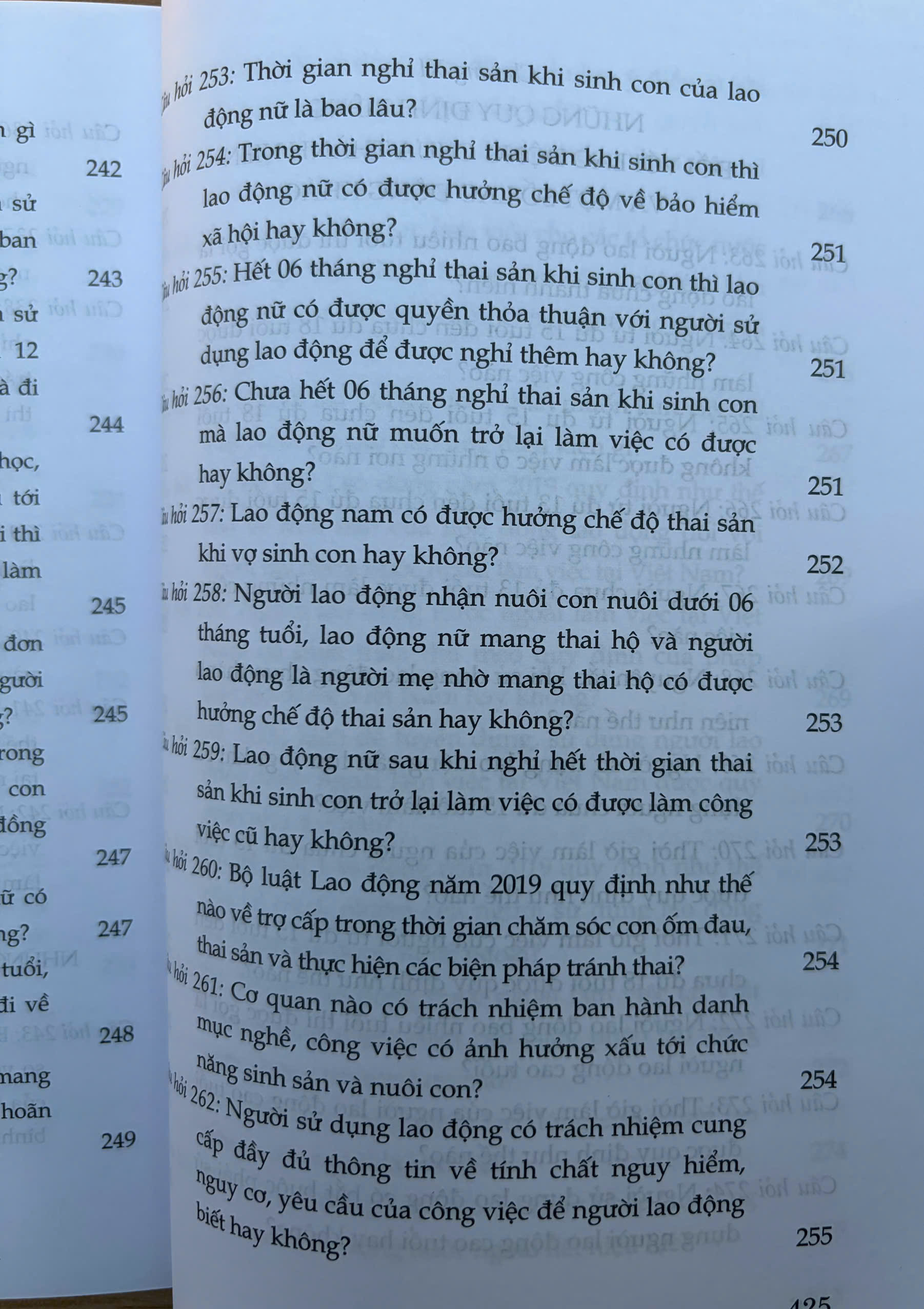 Sách- Hỏi - đáp Bộ luật Lao động (hiện hành- xuất bản lần thứ hai, có sửa chữa, bổ sung) - Ảnh 35