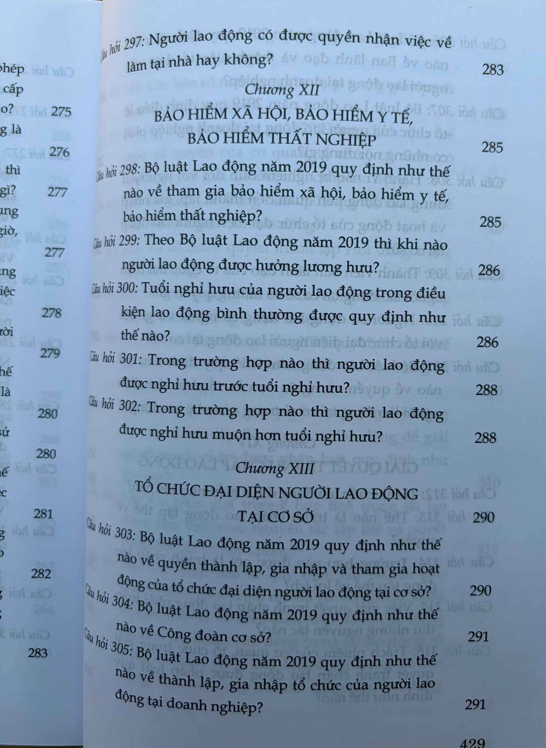 Sách- Hỏi - đáp Bộ luật Lao động (hiện hành- xuất bản lần thứ hai, có sửa chữa, bổ sung) - Ảnh 39
