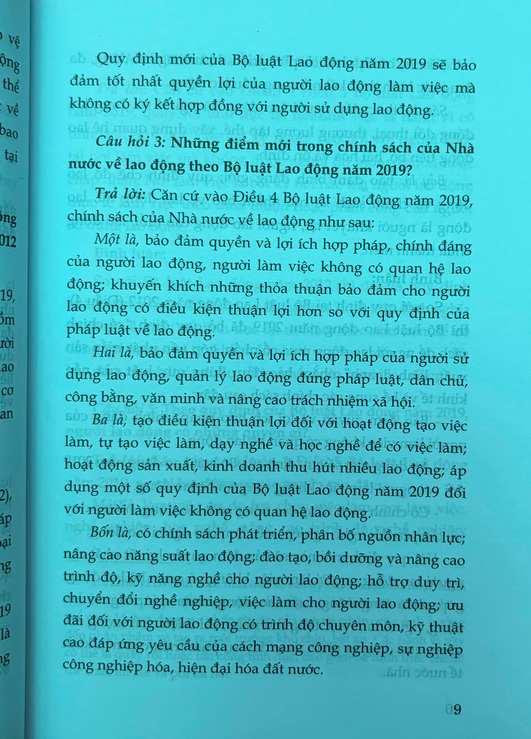 Sách- Hỏi - đáp Bộ luật Lao động (hiện hành- xuất bản lần thứ hai, có sửa chữa, bổ sung) - Ảnh 5