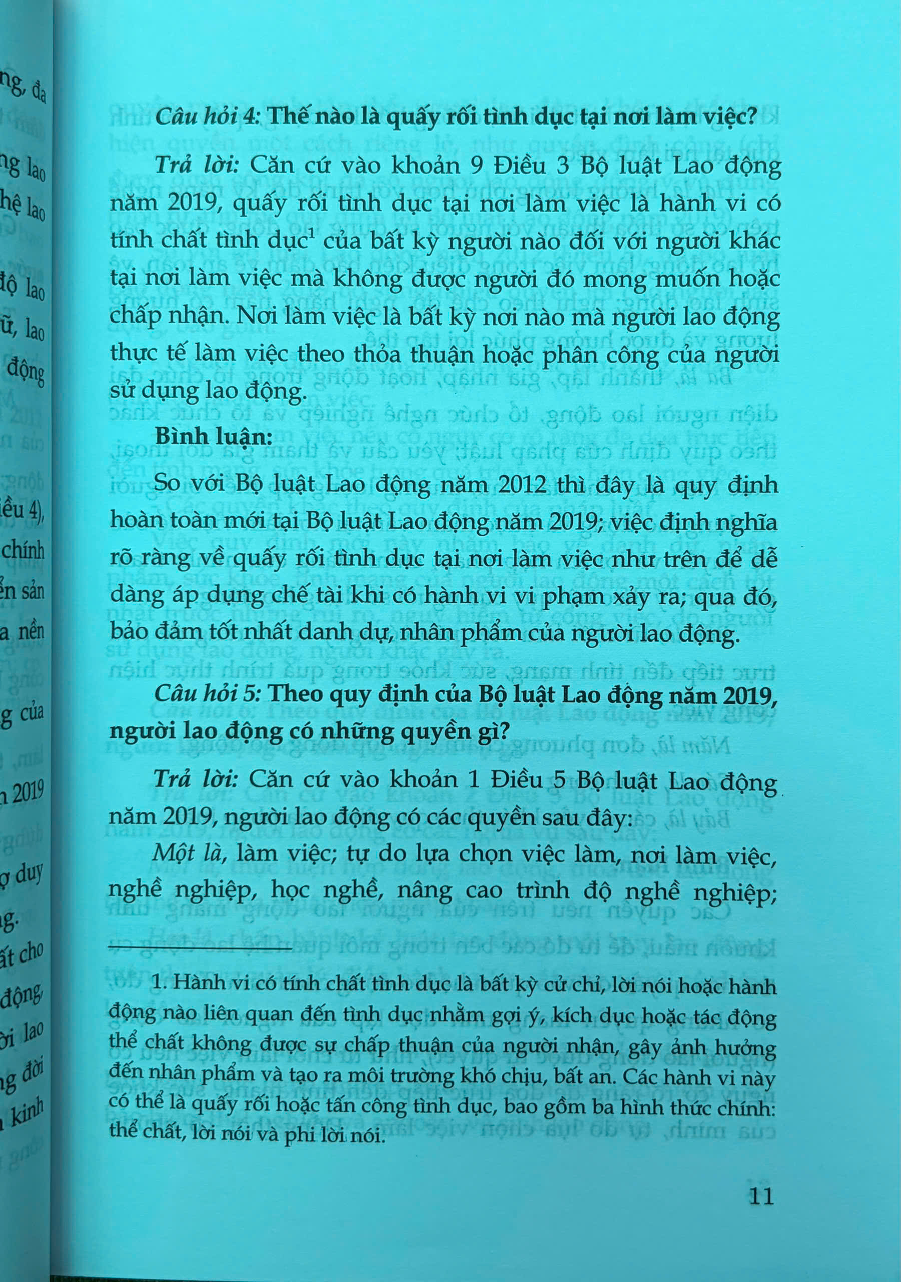 Sách- Hỏi - đáp Bộ luật Lao động (hiện hành- xuất bản lần thứ hai, có sửa chữa, bổ sung) - Ảnh 6