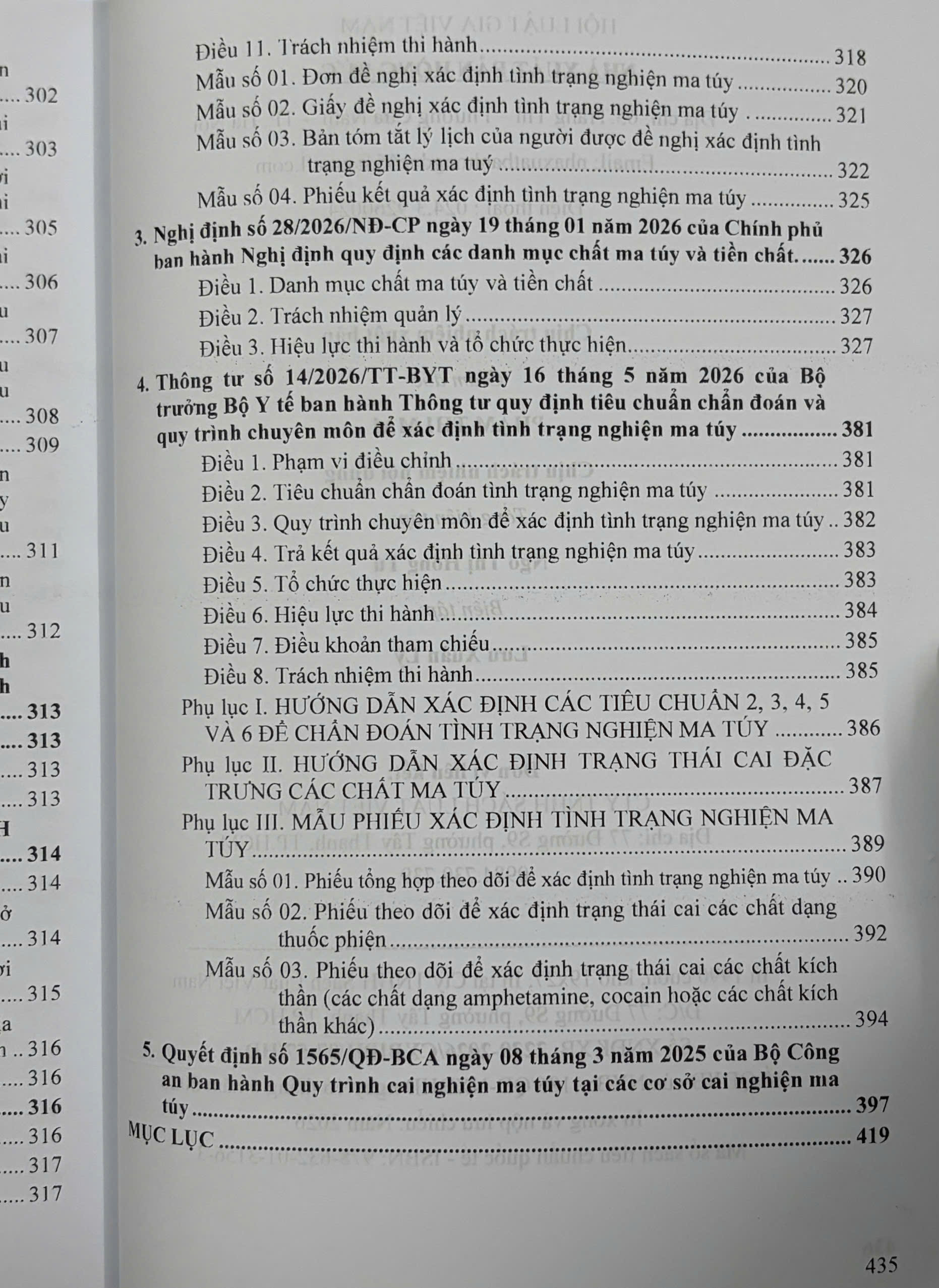 Luật phòng, chống ma tuý - Hệ thống các văn bản quy định, hướng dẫn chi tiết thi hành - Ảnh 10