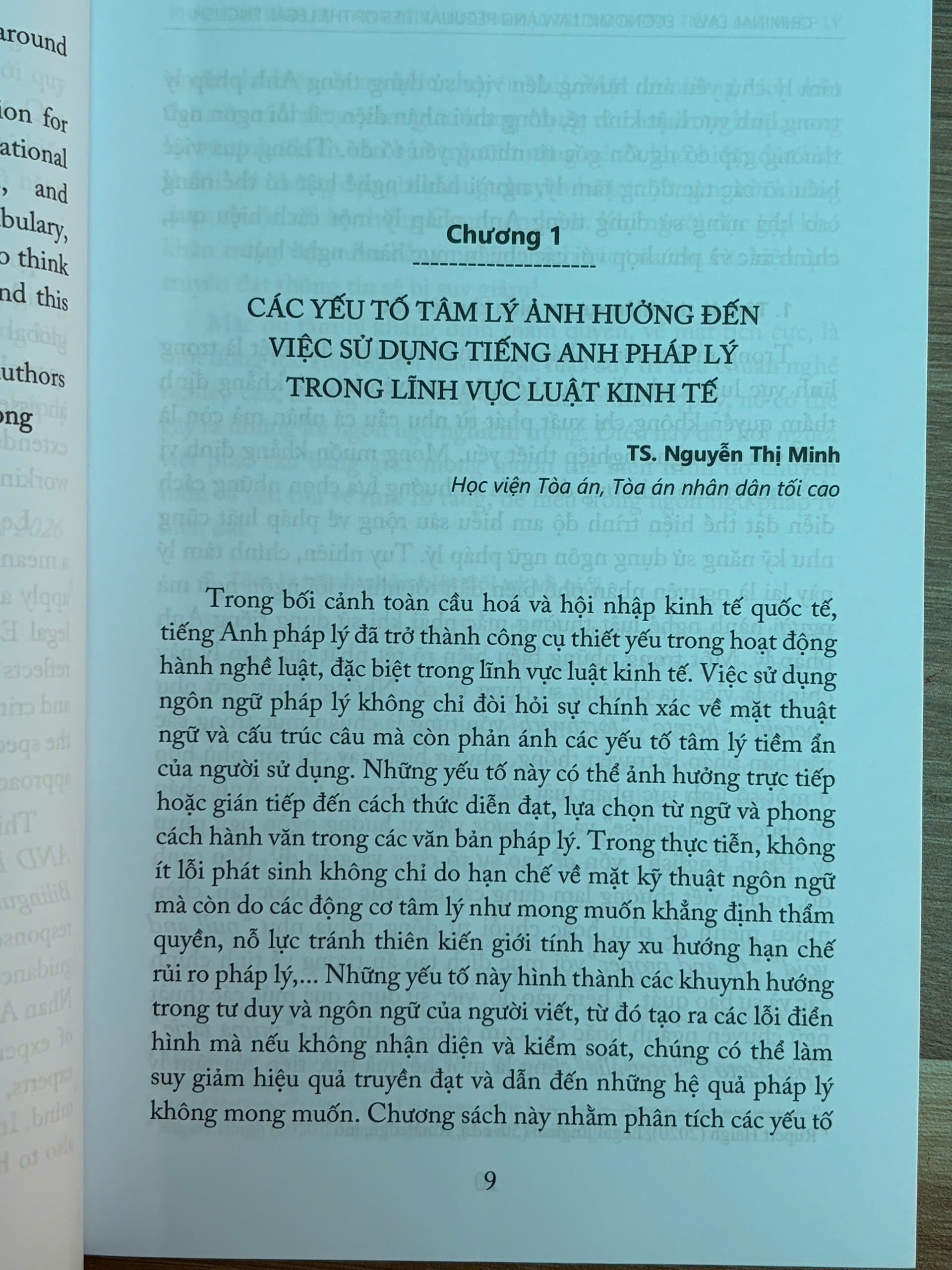 Pháp luật hình sự - kinh tế và những đặc trưng trong tiếng Anh pháp lý - Ảnh 15
