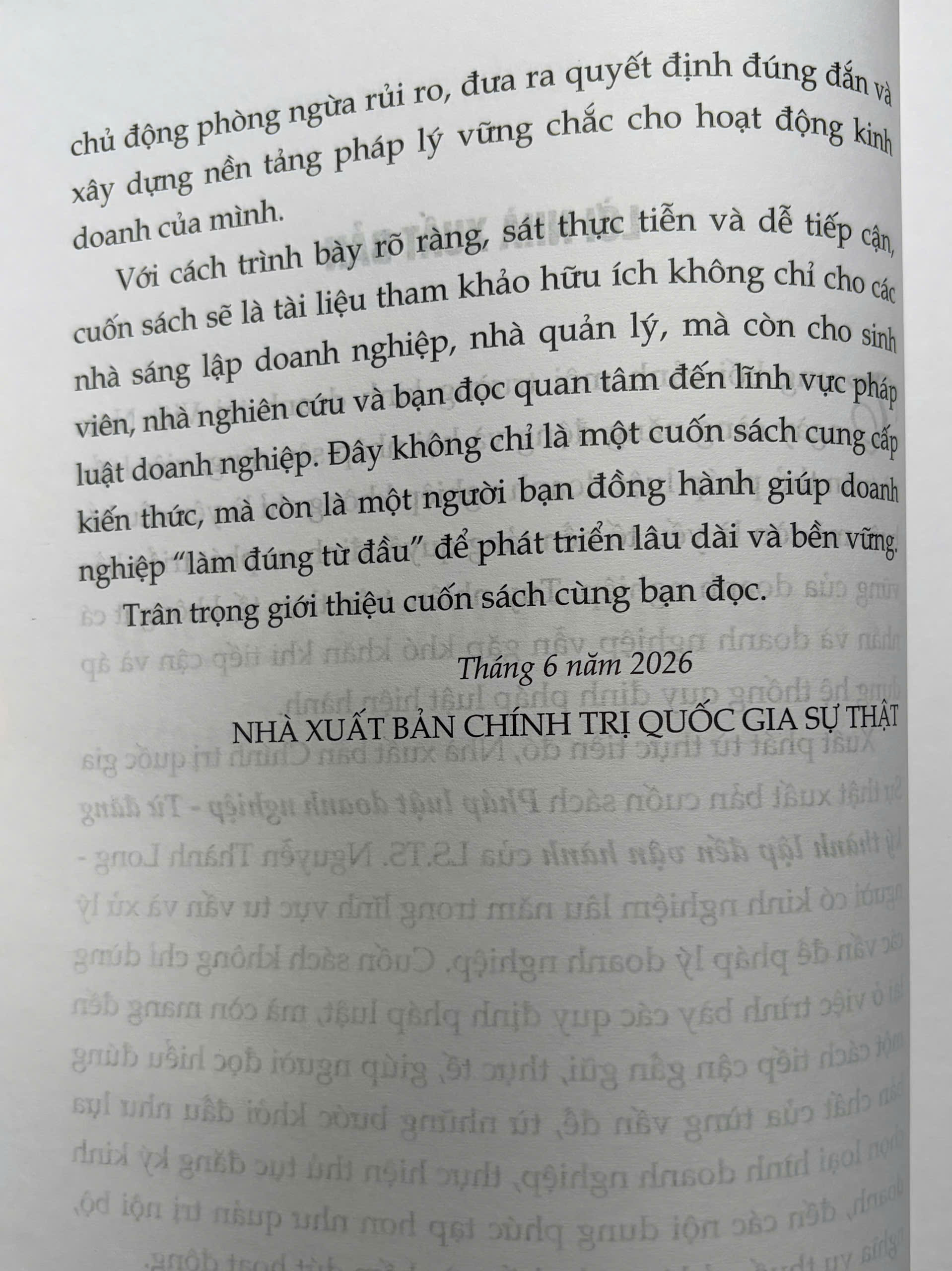 Pháp luật doanh nghiệp - Từ đăng ký thành lập đến vận hành - Ảnh 3