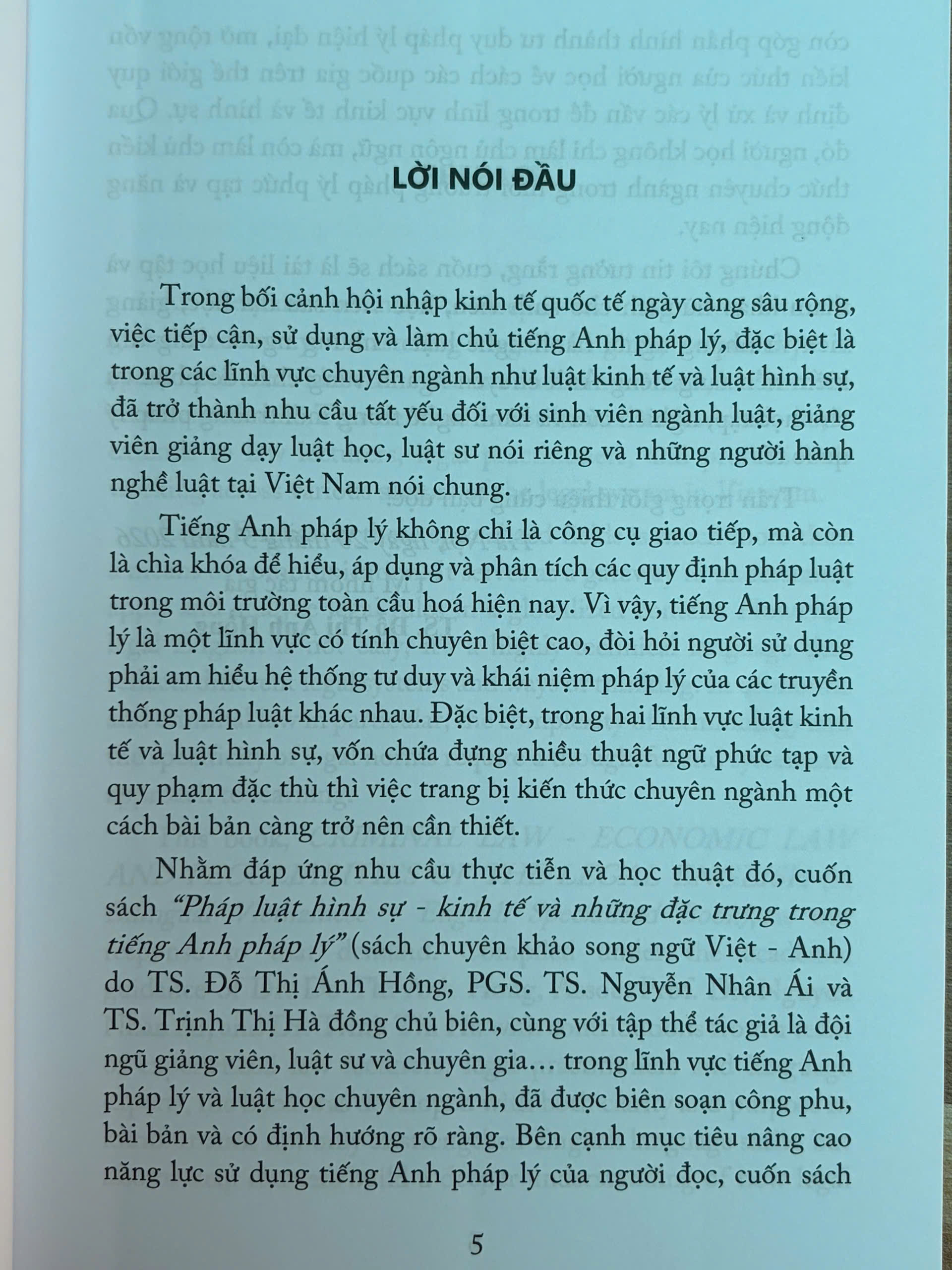 Pháp luật hình sự - kinh tế và những đặc trưng trong tiếng Anh pháp lý - Ảnh 3