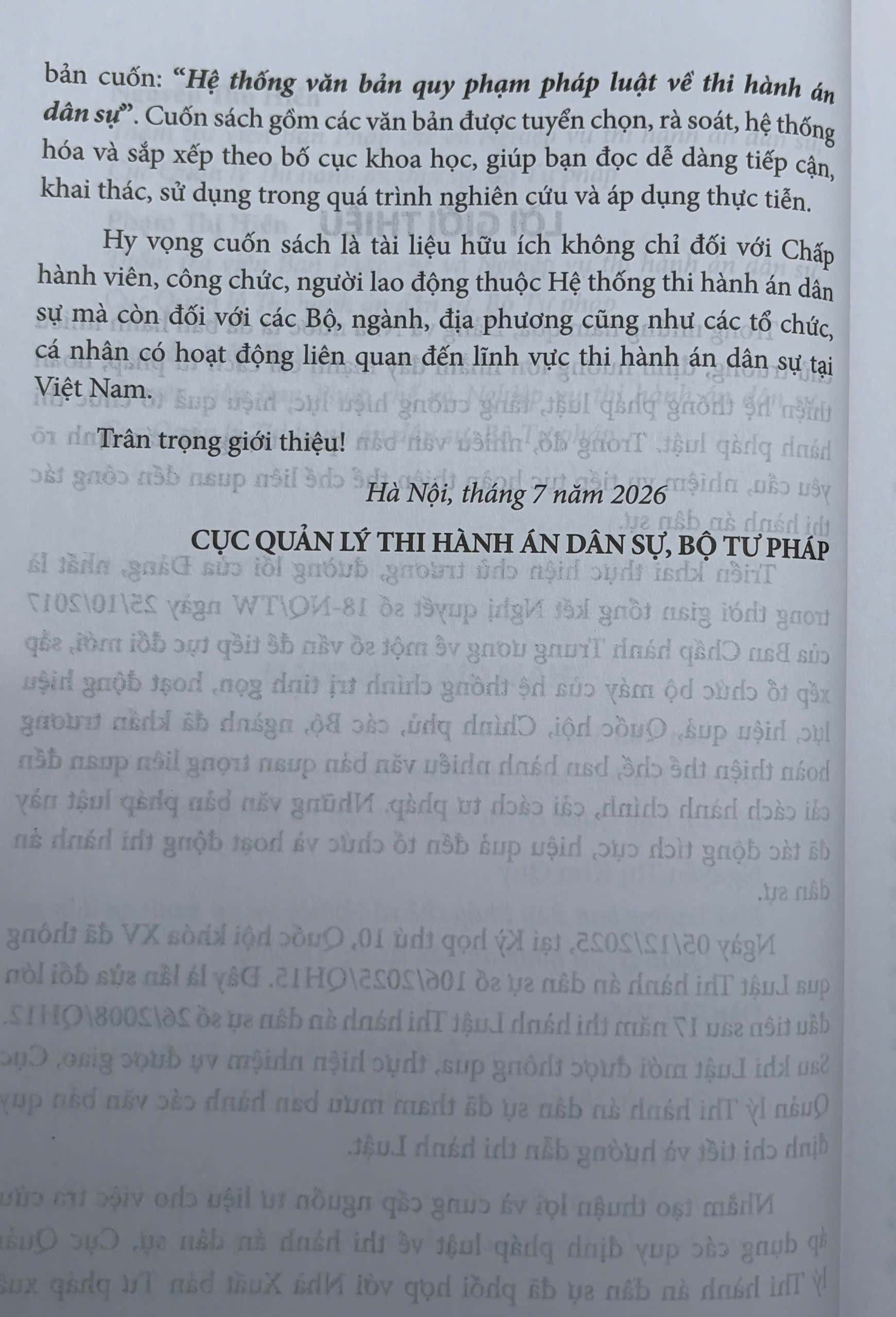 Hệ thống văn bản quy phạm pháp luật về thi hành án dân sự - Ảnh 5