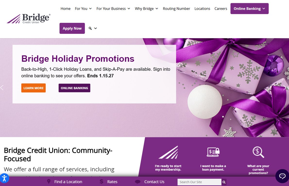 Bridge Credit Union – bridgecu.org