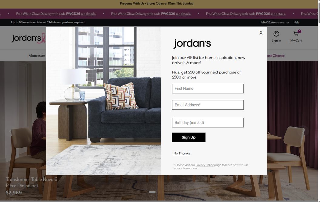 Jordan's – jordansfurniture.com