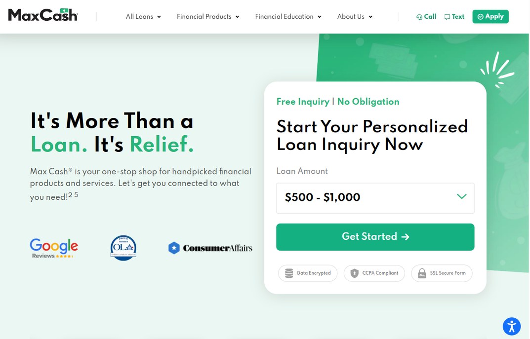 Max Cash – maxcash.com