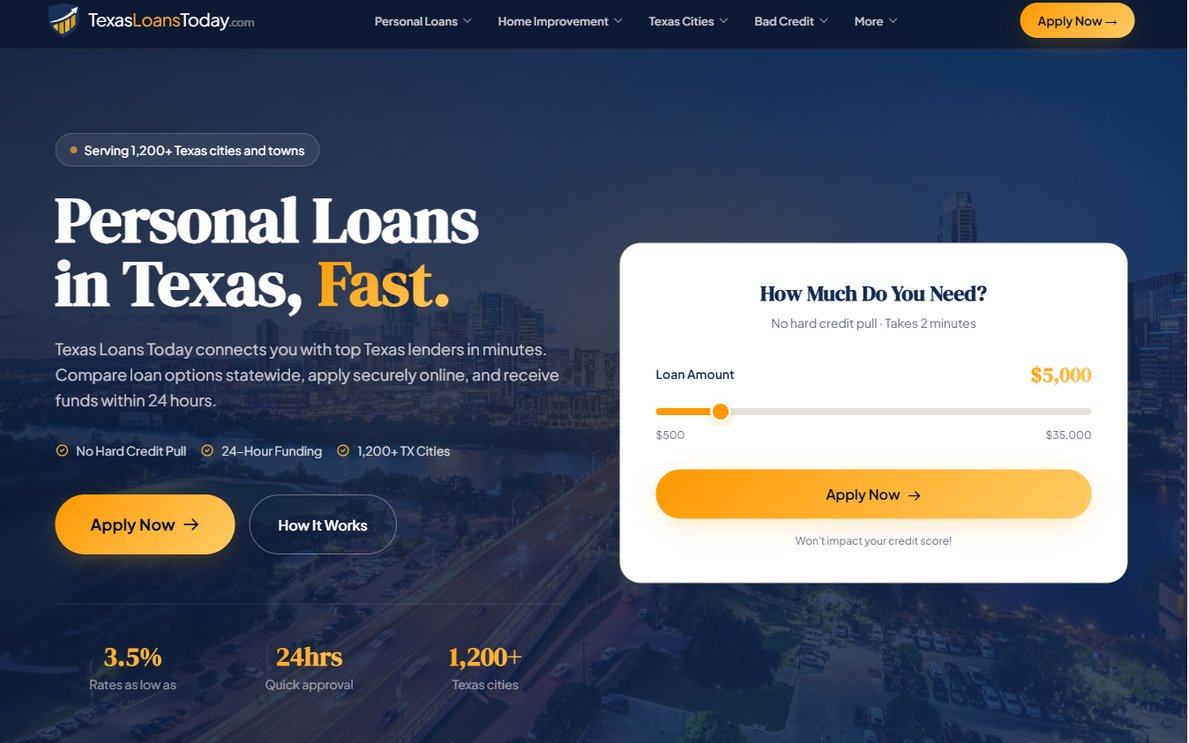 TexasLoansToday – texasloanstoday.com