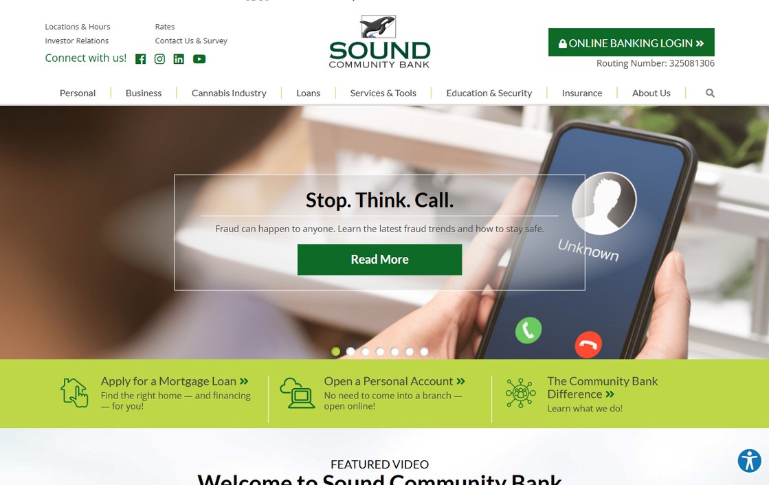 Sound Community Bank – soundcb.com